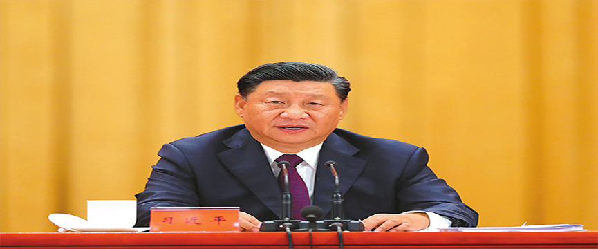 ཞི་ཅིན་ཕིང་གིས་ཚང་མར་རྩ་ཁྲིམས་ཀྱི་དབང་གྲགས་སྲུང་བ་དང་ལག་བསྟར་གྱི་འགན་འཁྲི་ཡོད་ཅེས་པའི་གསུང་བཤད་འདི་ནམ་ཞིག་ལ་གནང་བ་རེད།